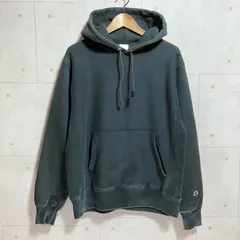 Champion チャンピオン USA企画 青タグ REVERSE WEAVE リバースウィーブ スウェット フーディ プルオーバー スウェット トップス M ブラック 黒 メンズ レディース SG355-4