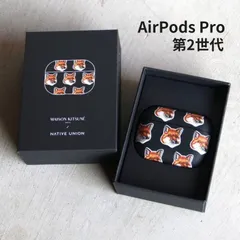 MAISON KITSUNE (メゾンキツネ) x NATIVE UNION (ネイティブユニオン) All Over Fox Airpods Pro 第2世代 ケース