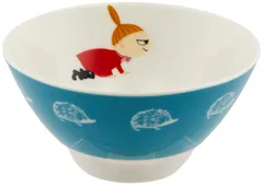 【迅速発送】山加商店 MOOMIN (ムーミン) 「 ムーミンバレー 」 お茶碗 飯碗 ライスボウル リトルミイ ブルー 直径約11cm 電子レンジ可 ムーミン グッズ 北欧 母の日 プレゼント 食器 ギフト 結婚祝い 日本製 MMA12-312
