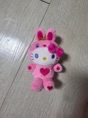 ハローキティ ピンク うさぎ マスコット (正規品 新品)