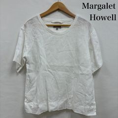 極美品】マーガレットハウエル シャーリングリネンTシャツ 日本製 ユニ