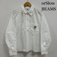 オアスロウ BEAMS ビームス 別注 タイプライター ハーフジップ ワークシャツ 13-11-0856-611 レディース 0 ISItems【USED】【古着】【中古】50138511のサムネイル