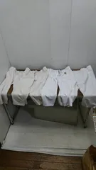 S98748 ZETT ホワイト 練習着用ユニフォーム  パンツ4点