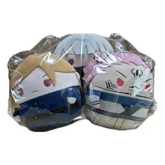 呪術廻戦　ふわコロりんＭサイズぬいぐるみ3個セット