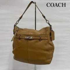 コーチ 17816 ターンロック レザー ワンハンドル 肩掛け ショルダー ハンドバッグ A4収納 レディース - ISItems【USED】【古着】【中古】50140709