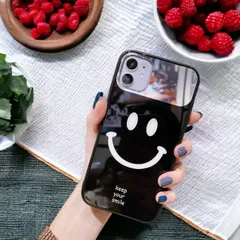 iPhone14 ケース iPhone14Pro ケース スマイルミラー TPU ギフト 記念日 アイフォーンカバー スマイル スマホカバー スマホケース ミラーケース 鏡面加工 化粧鏡 クリア iPhoneケース 鏡面 ペアルック ミラー アイフォンケース 