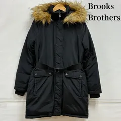 ブルックス ブラザーズ 2WAY フーデッド ダウンジャケット コート ベルト付き エポレット Aライン ファー ミリタリー レディース S ISItems【USED】【古着】【中古】50141564のサムネイル