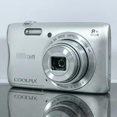 2025年最新】(中古品)Nikon デジタルカメラ COOLPIX S3700 シルバー