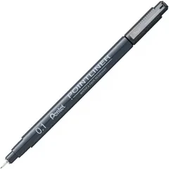 ぺんてる 水性ペン ミリペン ポイントライナー 0.1mm ブラック S20P-1AD （1点）のサムネイル