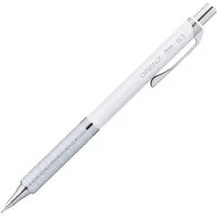 （まとめ買い）ぺんてる シャープペン オレンズN メタルグリップ 0.3mm ホワイト XPP1003G2-RW 【3本セット】