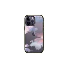 【新品】 CASETiFY インパクト iPhone 14 Pro Max ケース [MIL規格準拠 (4x MIL-STD-810G)/2.5mからの落下試験をクリア] - Clouds - グロッシー ブラック