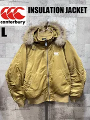 美品 カンタベリー インサレーションジャケット L 中綿ジャケット CANTERBURY MA-1 ミリタリー フード/ファー着脱 N-2Bのサムネイル