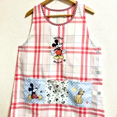早い者勝ち 売切れごめんなさい ★*ﾟミッキーマウス エプロン M～L 保育士 保育園 タグ付き 新品