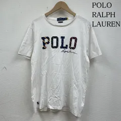 ポロラルフローレン 半袖 Tシャツ Shirt POLOロゴ プリント カットソー クルーネック カスタムスリムフィット メンズ L ISItems【USED】【古着】【中古】50138823