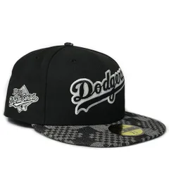 ニューエラ キャップ New Era LOS ANGELES DODGERS BLACK PATTERN DENIM 2 TONE 1988 WORLD SERIES SP 59FIFTY FITTED ロサンゼルスドジャース 59FIFTY キャップ 帽子