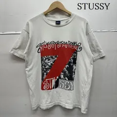 ステューシー USA製 90s 紺タグ 7周年 復刻 プリント Tシャツ シングルステッチ メンズ M ISItems【USED】【古着】【中古】50139081