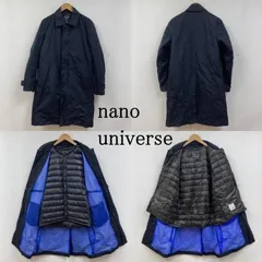 ナノユニバース OGAWA CAMPAL ステンカラー コート ジャケット NUC43CT0712CI インナーダウン メンズ S ISItems【USED】【古着】【中古】50139822