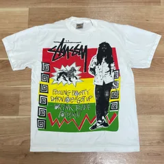 Stussy Tシャツ　ラスタライオン　ラスタカラー　長渕剛 Stussy Tシャツ ラスタライオン ラスタカラー 長渕剛