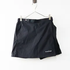 モンベル mont-bell O.D.ラップ ショーツ M｜ブラック 巻き アジャスター ナイロン 撥水加工 アウトドア【2400014668230】