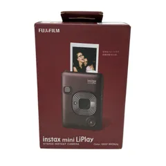 186000 現状品 FUJIFILM フジフィルム instax mini LiPlay ディープブロンズ