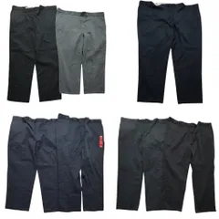 古着卸 まとめ売り ディッキーズ Dickies 874 ワーク パンツ 7枚セット (メンズ 48 /50 /56 /66 ) デッドストック 中古 古着 NC5029