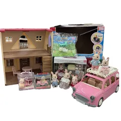 186001 現状品  シルバニアファミリー シルバニアファミリー　セット マルチカラー キッズ 3点まとめ売り