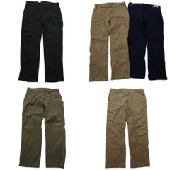 古着卸 まとめ売り カーハート Carhartt ペインター パンツ 5枚セット (メンズ 38 /40 /42 ) ワーク ストレート ワイド 中古 古着 NC5119