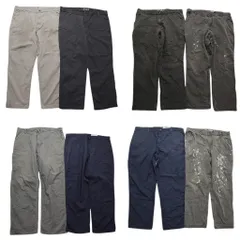 古着卸 まとめ売り カーハート Carhartt ダック ペインター パンツ 8枚セット (メンズ 42 ) ペンキ ワーク ワイド 中古 古着 NC5131