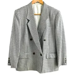 Burberrys バーバリー WILLIAM BROWN ダブル テーラードジャケット レディース 11のサムネイル