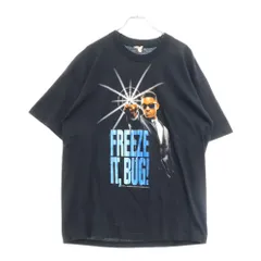 VINTAGE (ヴィンテージ) 90S Men In Black FREEZE IT BUG! メンインブラック プリント 半袖Tシャツ ブラック