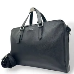 【極美品】コーチ　2way　A4収納可能　ビジネスバッグ　斜め掛け　ブラック COACH コーチ バッグ メンズ アウトレット 2WAY ビジネスバッグ トート