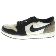 NIKE (ナイキ) AIR JORDAN 1 RETRO LOW OG MOCHAエアジョーダンレトロ モカ ローカットスニーカー ブラック/ホワイト/ブラウン US8.5/26.5cm CZ0790-102