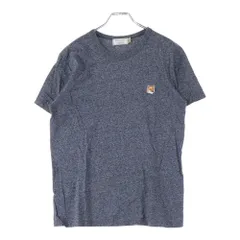 MAISON KITSUNE (メゾンキツネ) キツネパッチ 半袖Tシャツ カットソー レディース グレー