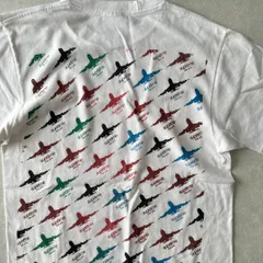 【Supreme】飛行機バックプリント半袖Tシャツ ホワイト S 古着 メンズ レディース