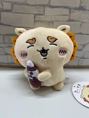 【V1-14】◇ シーサー　ちいかわ　フリュー　のみものぬいぐるみ　中古