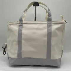 BN6180□L.L.Bean トートバッグ M ミディアム グレー 未使用  ショルダーストラップ付　282343