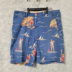 G522 36 ポロ ラルフローレン サーファー プリンティング ハーフパンツ ショーツ