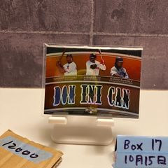 ウィリー・メイズ donruss 世界限定25枚実使用ジャージ&バットカード 