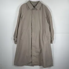 古着 80's/80年代 ヴィンテージ アクアスキュータム Aquascutum 長袖 ステンカラーコート ロングコート イングランド製  ベージュ メンズのサムネイル