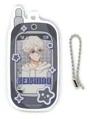 【中古】キーホルダー 凪誠士郎 「ブルーロック×コラボカフェ本舗2025 Retro Pop Cafe トレーディングガラケー風アクリルキーホルダー」