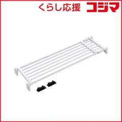 【 新品 未開封 】   アイリスオーヤマ 超強力伸縮ワイド棚 HJW110R 未使用 送料無料のサムネイル