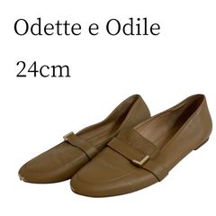 Odette e Odileラメオックスフォードローファー - メルカリ