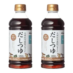 寺岡有機醸造 大田記念病院が考えただしつゆ 500ml 2本セット 太田病院だし 太田記念病院 減塩 だしつゆ 万能調味料 のサムネイル