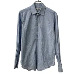 Calvin Klein 長袖 柄シャツ L～ ライトブルー ホワイト カルバンクライン 総柄 コットン 長袖シャツ トップス 春物 a710-6926のサムネイル