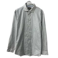 Calvin Klein 長袖 ストライプシャツ XL ライトブルー カルバンクライン 長袖シャツ トップス 春物 a710-6930