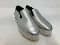 ☆onitsuka スリッポン silver 22.5cm