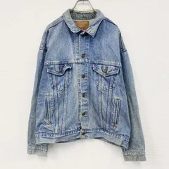 古着 used　～90s　Levi's　リーバイス　70507　デニムジャケット/Gジャン　ヴィンテージ　インディゴ　Lサイズ