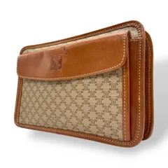 セリーヌ ポーチ マカダム トリオンフ セカンドバッグ ヴィンテージ