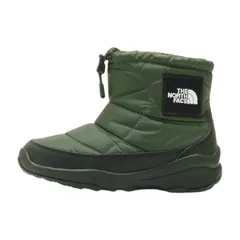 THE NORTH FACE ノースフェイス ヌプシ ブーティ ロゴ ショート キッズ 保温 防水 撥水 スノーブーツ ウィンターブーツ アルパイン×TNFブラック