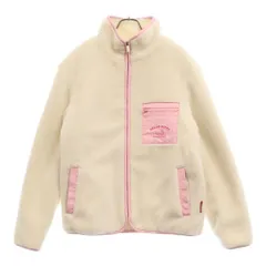 NO BRAND (ノーブランド) Donsmoke Hello Kitty キャラクタープリント ジップアップフリースジャケット ホワイト